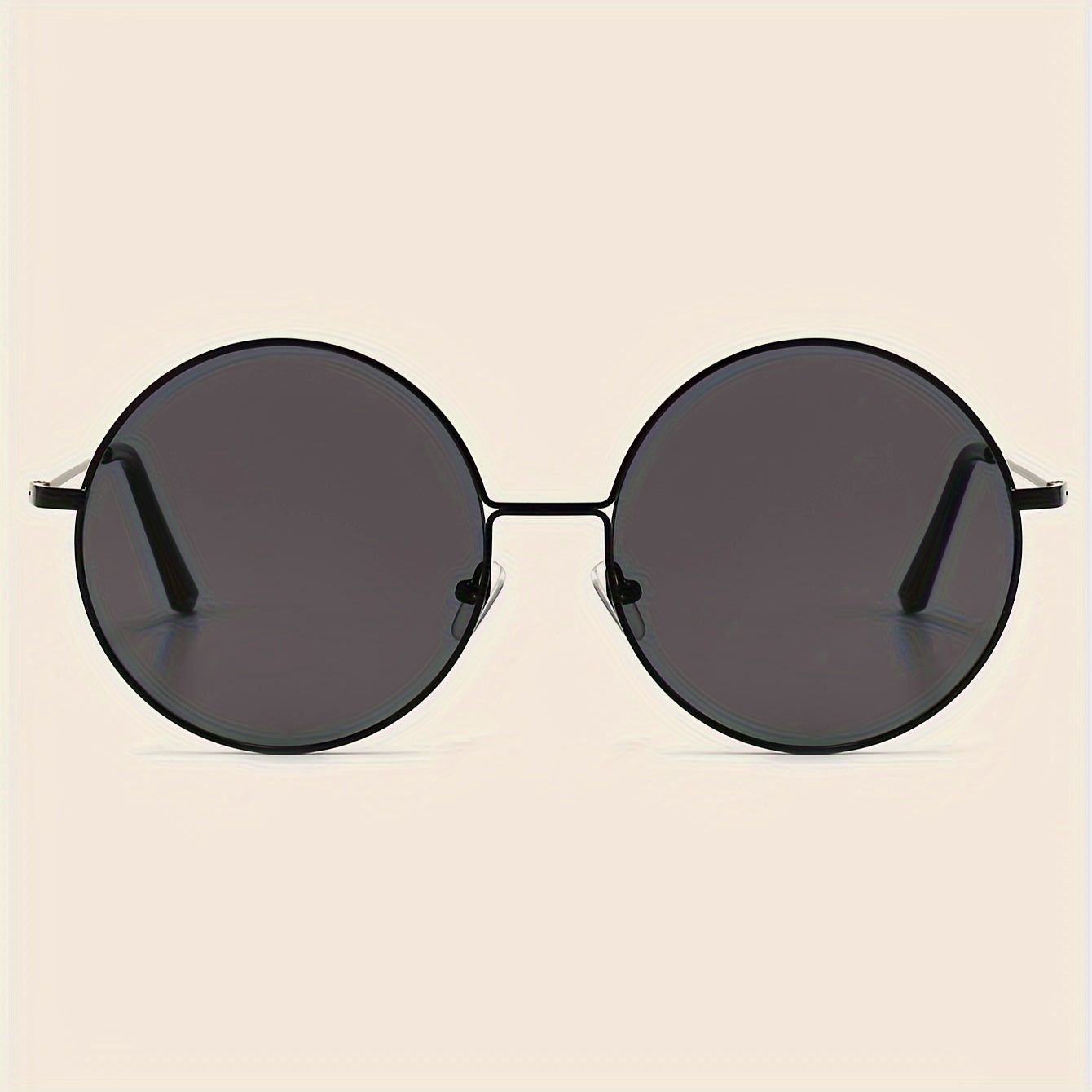 Очки в ретро-стиле с круглой металлической оправой для мужчин и женщин с зеркальными линзами для активного отдыха и рыбалки на открытом воздухе