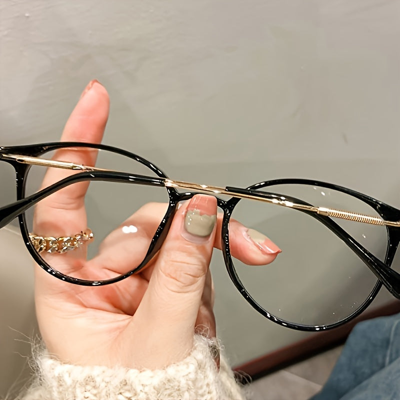 Vintage Photochromic Glasses for Women Metal Frame Anti-Reflective Lenses for Driving Travel Beach