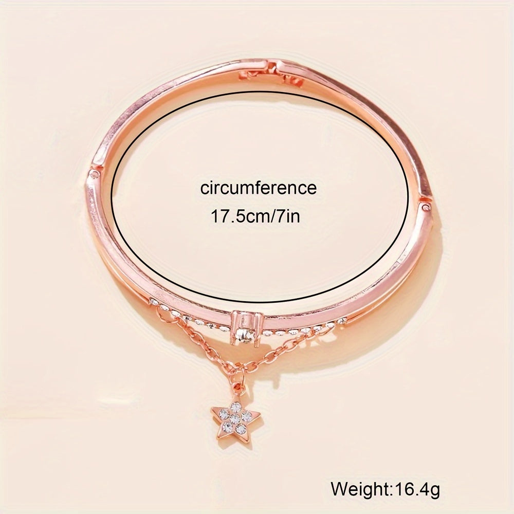 Set of 6 Women's Quartz Watches with Round Dial and Fashionable Design