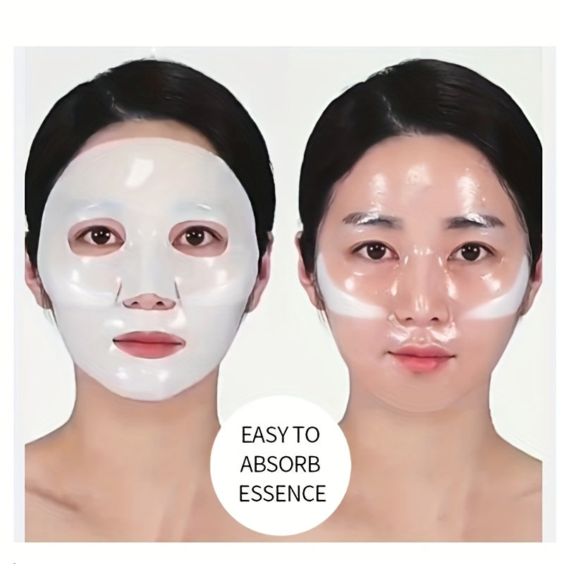 5 Pack Collagen Facial Masks for Moisturizing Hydrating Firming and Tightening