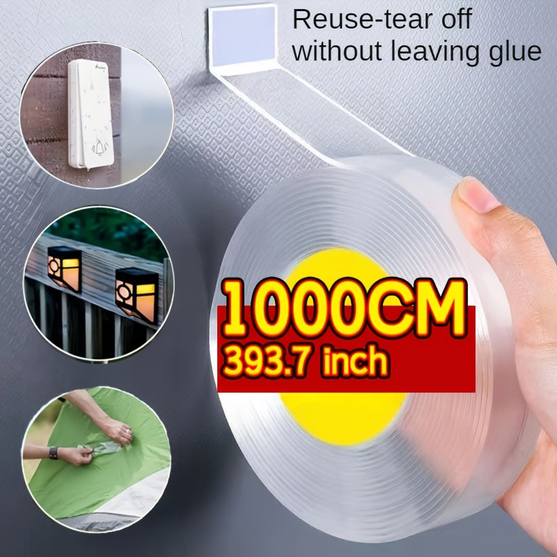 Heavy Duty Waterproof Double-Sided Tape 39 Inch for Home Office Car Outdoor