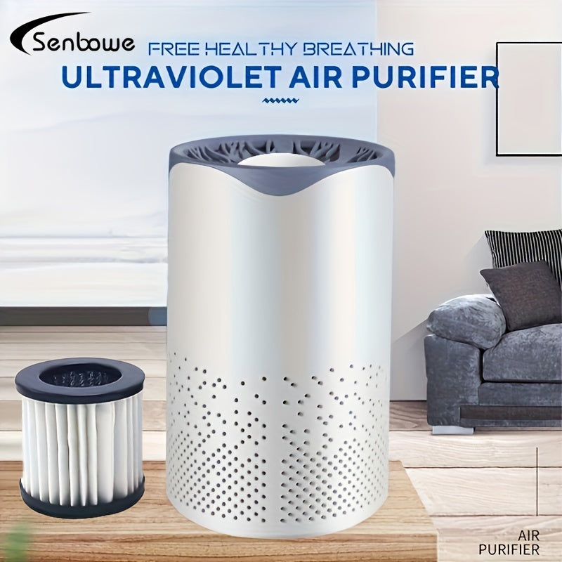 USB Air Purifier with Negative Ion Technology for Home and Car Odor Removal