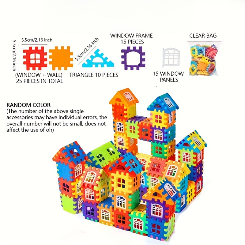 Educational STEM Building Blocks Kit for Kids 3-9 140/210/310 Pieces