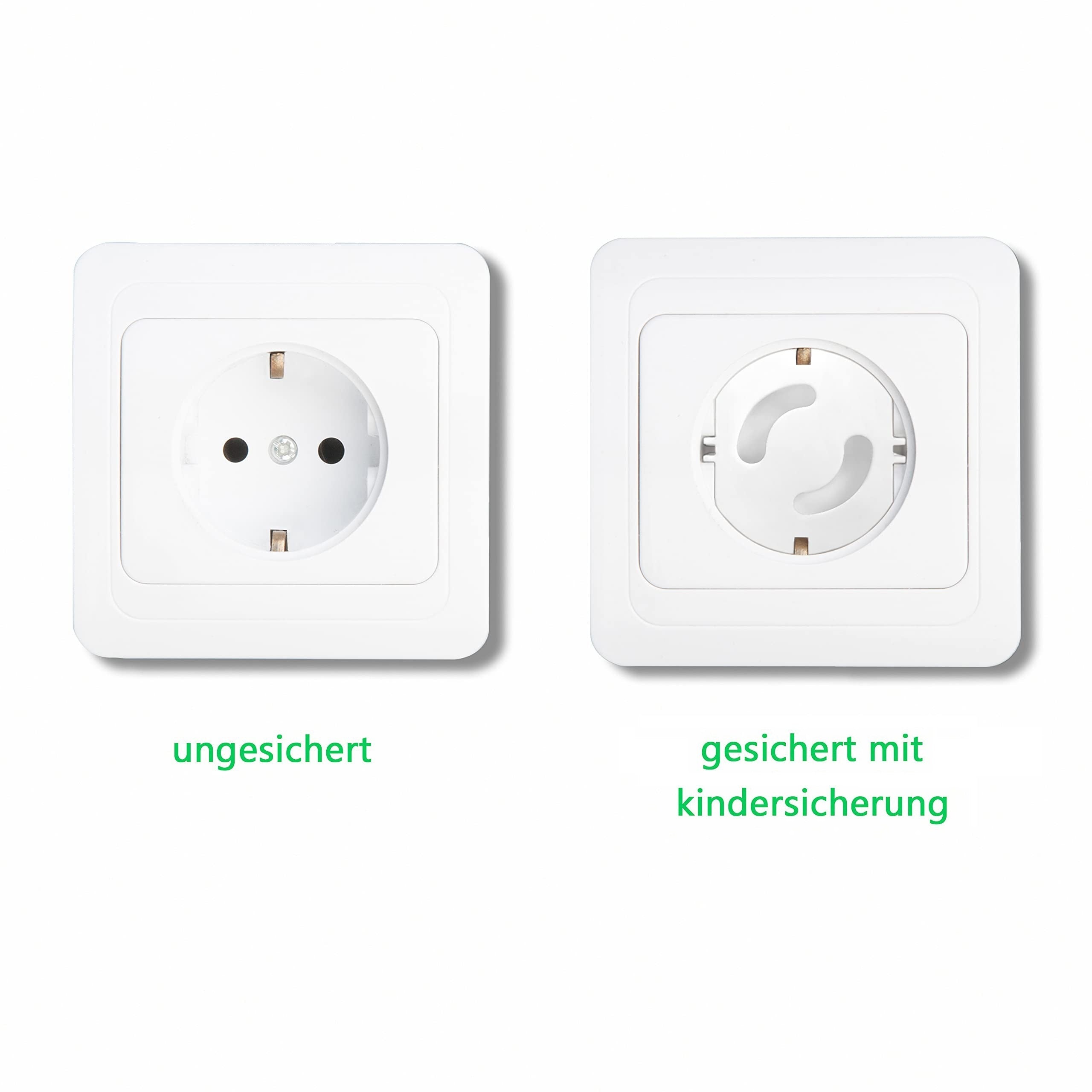European Plastic Safety Socket Cover for Children Ages Birth to 7 Years