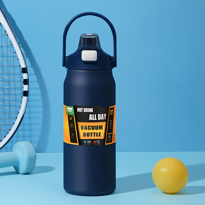 Insulated Travel Mug Stainless Steel Leakproof Large Capacity for Outdoor Sports