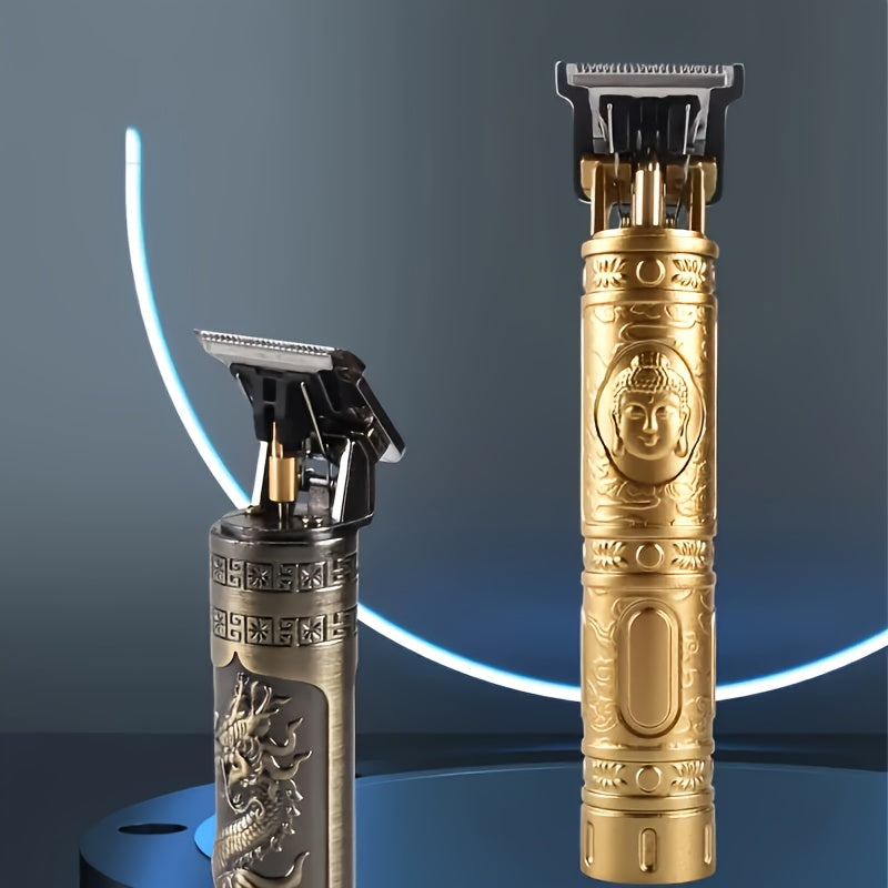 Men's Electric Hair Clipper Cordless USB Rechargeable Barber Trimmer Safe for All Hair Types