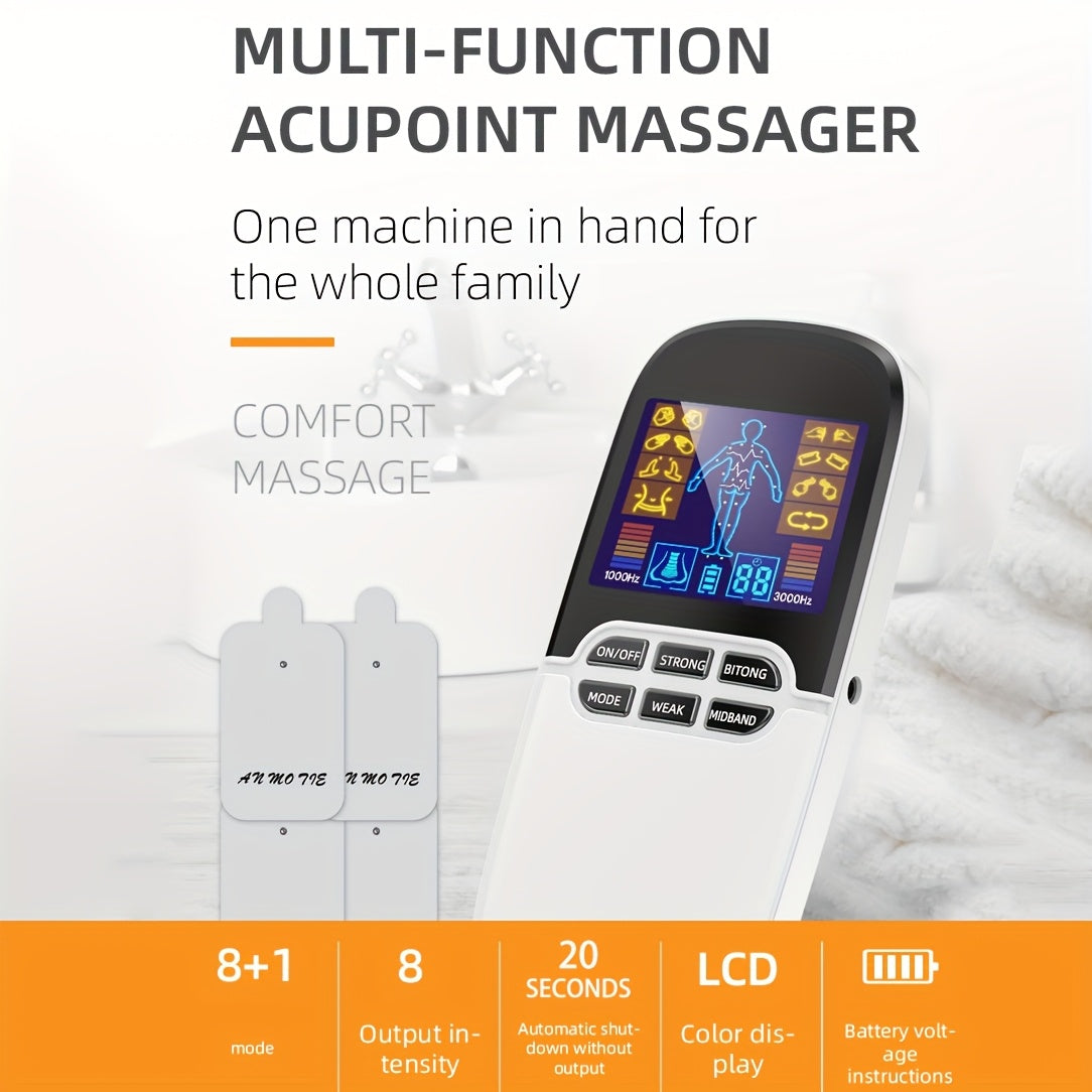 USB Charging Massager with 9 Modes 8 Intensity Levels for Whole Body and Arms