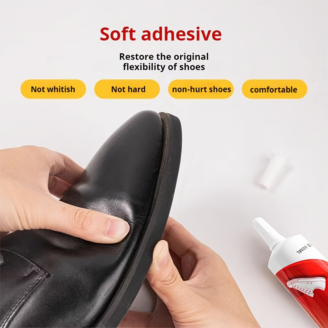 Super Strong Shoe Repair Glue Waterproof Fast-Drying for Sneakers and Leather