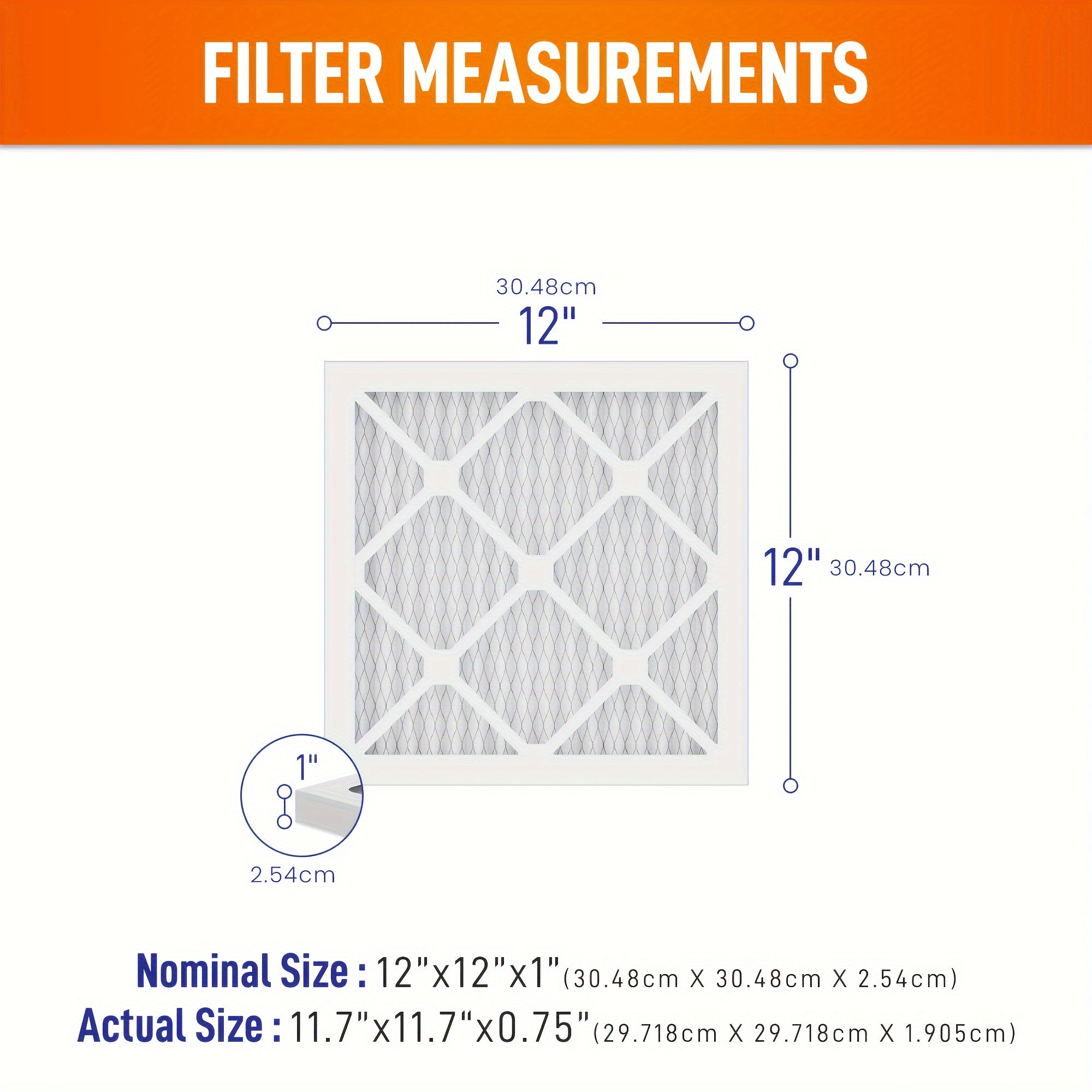 6 Pack AC Furnace Air Filters 10x10x1 MERV 8 11 13 with Cleaning Tools