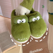 Women's Fluffy Plush Slippers Winter Warm Non-slip Cozy Indoor Shoes