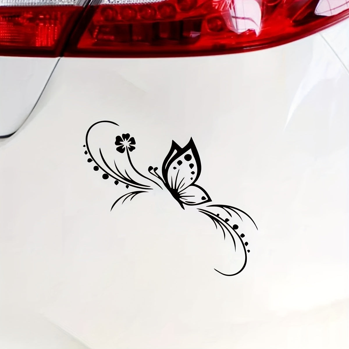 Car Floral Sticker Reflective Vinyl Decal for Cars and Motorcycles