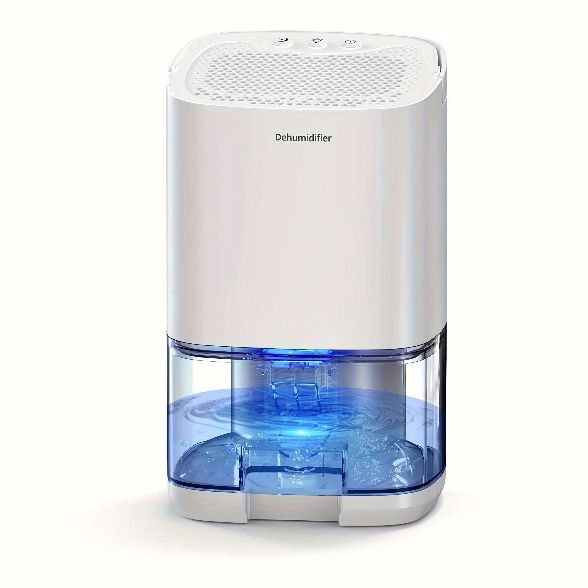 Compact 35oz Home Dehumidifier with Quiet Operation and 7-Color LED Lights