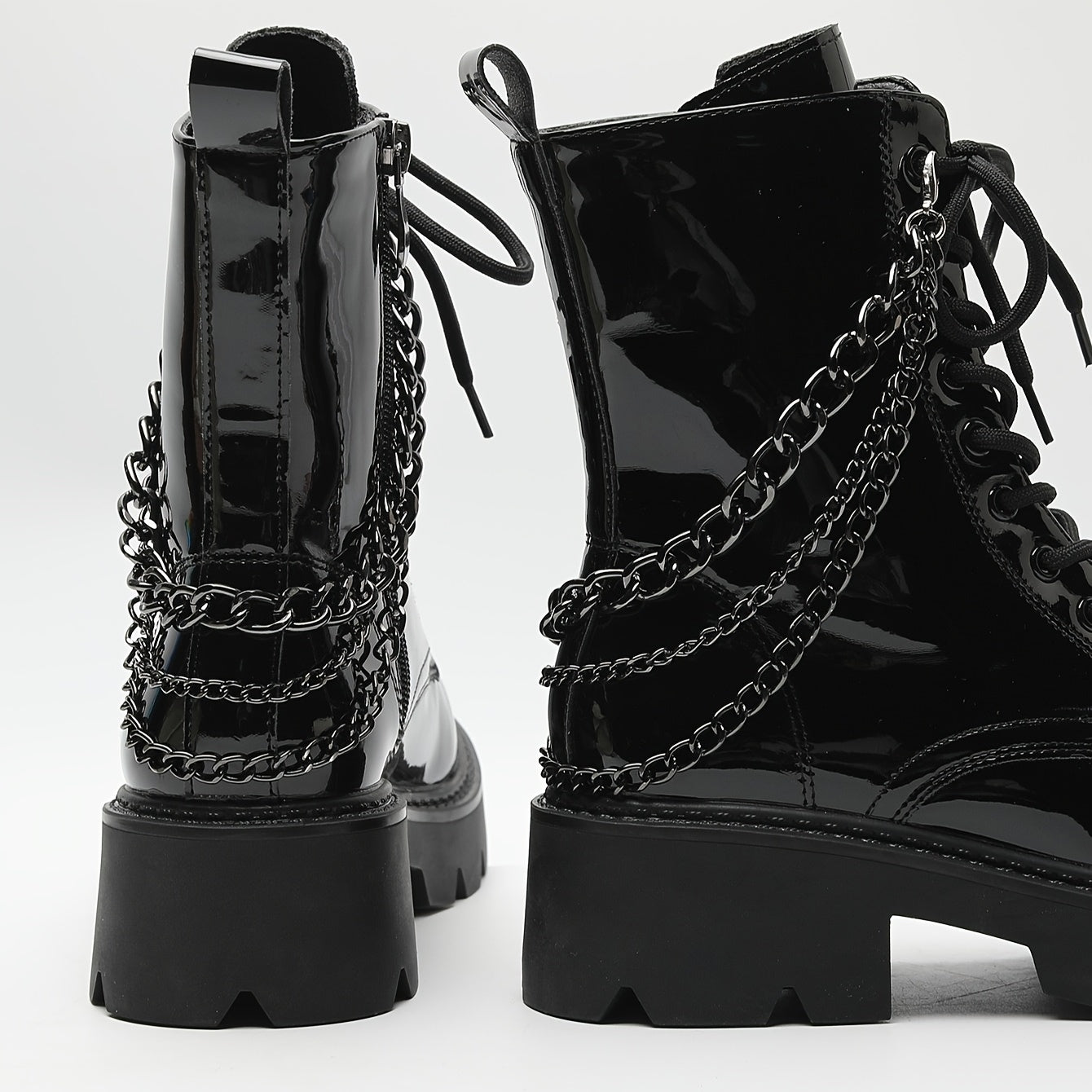 Women's Stainless Steel Chain Ankle Boot Accessories Decorative Jewelry Set