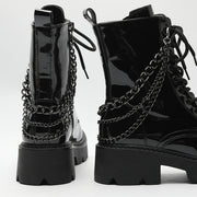 Women's Stainless Steel Chain Ankle Boot Accessories Decorative Jewelry Set