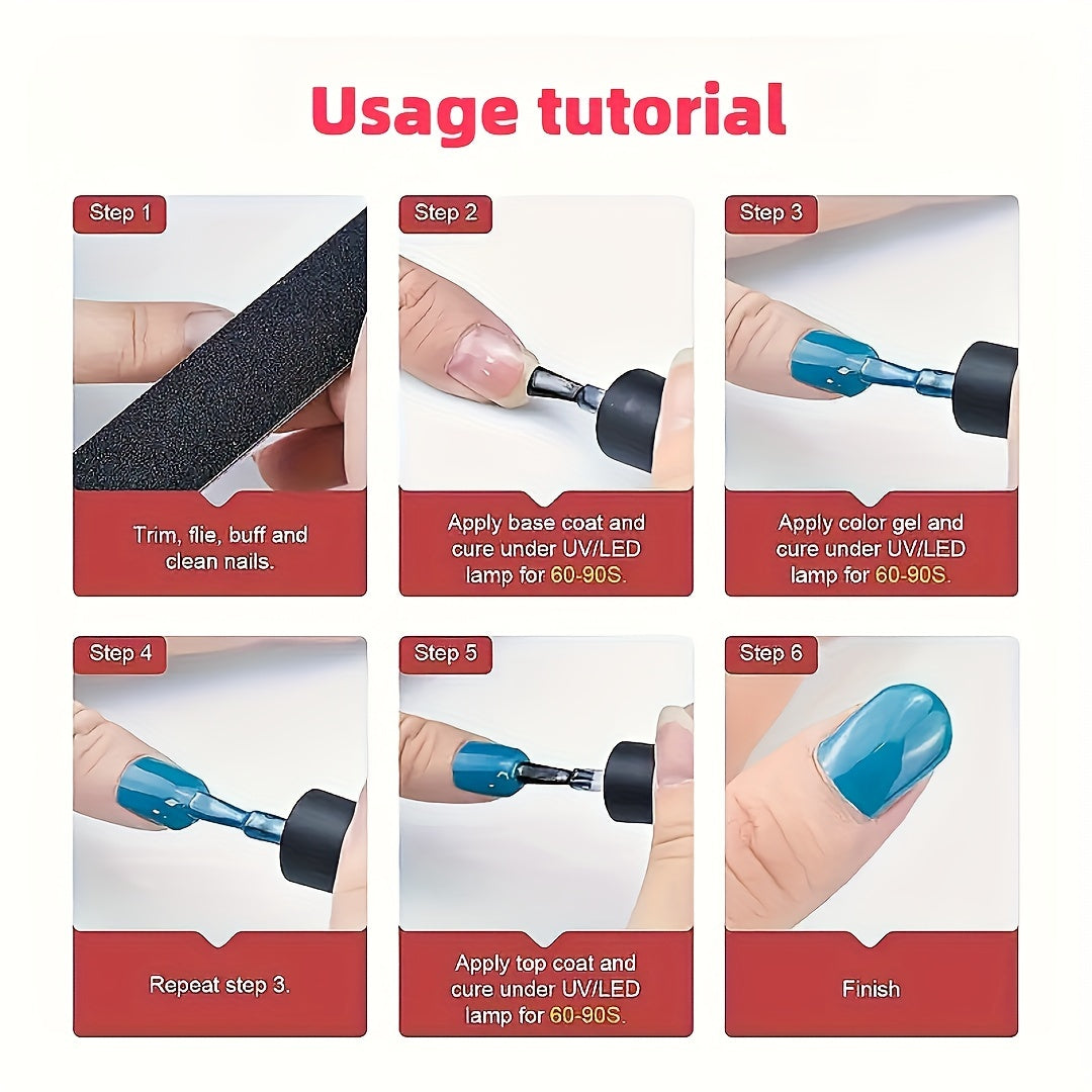 Women Water-Based Nail Polish Fast Dry Long Lasting Burgundy Pedicure Manicure