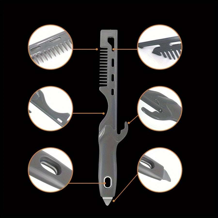 Multi-Functional Plastic Paint Mixer Stir Stick for Latex and Water-Based Paints