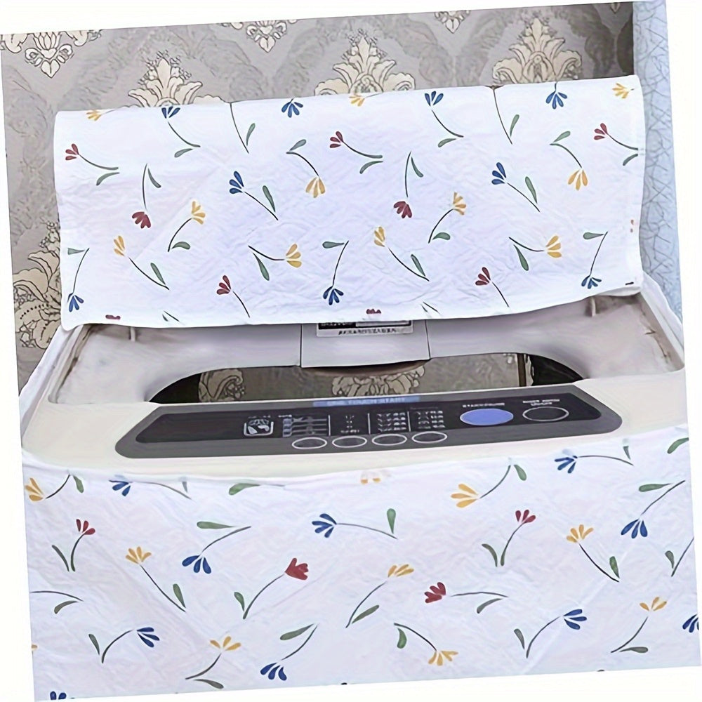 Zamonaviy gullli geometrik yuvish mashinasi qoplami, old qism uchun bardoshli chang himoyasi