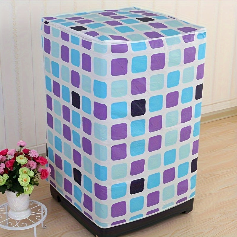 Zamonaviy gullli geometrik yuvish mashinasi qoplami, old qism uchun bardoshli chang himoyasi