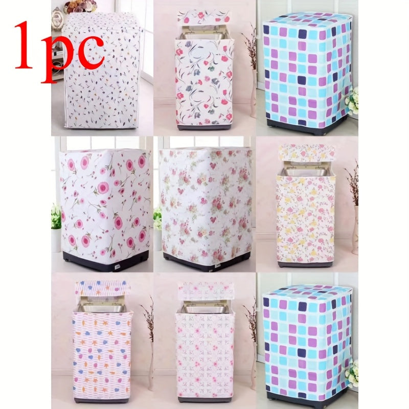 Zamonaviy gullli geometrik yuvish mashinasi qoplami, old qism uchun bardoshli chang himoyasi